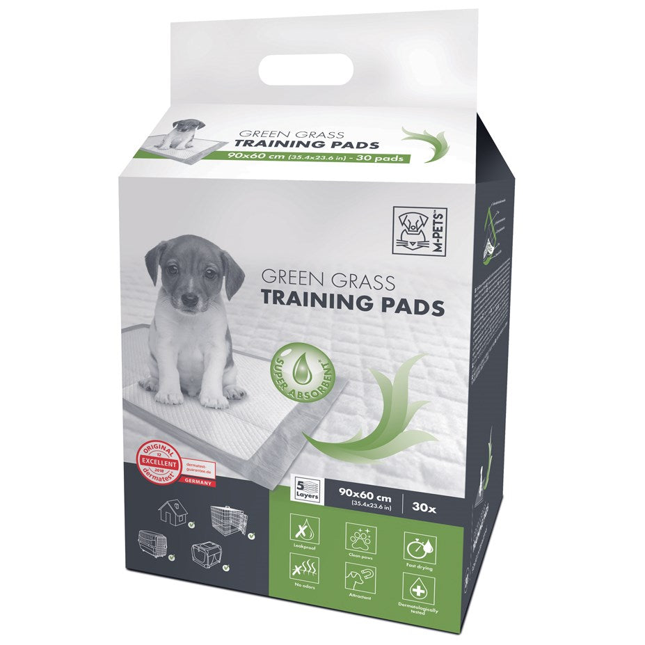 M-PETS - GREEN GRASS 90 x 60 Training Pads - 30 pcs