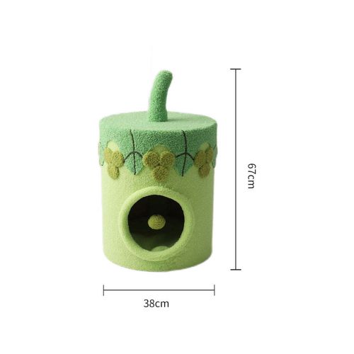 Catio - Grape Pet/cat Sleeping House Cave Bed - Green