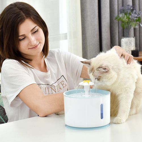 YES4PETS - Automatic Electric Pet Water Fountain Dog Cat Water Feeder Bowl Dispenser