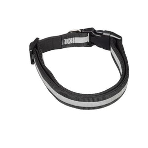 Happy Tails - Small Reflective Padded Dog Collar - petservo