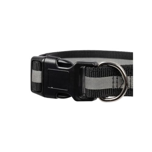 Happy Tails - Small Reflective Padded Dog Collar - petservo