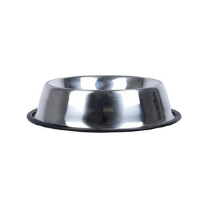 Happy Tails - Small Stainless Steel Pet Bowl - petservo