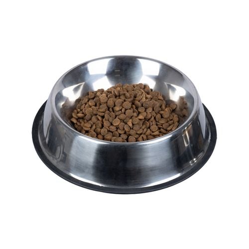 Happy Tails - Small Stainless Steel Pet Bowl - petservo