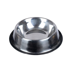 Happy Tails - Small Stainless Steel Pet Bowl - petservo