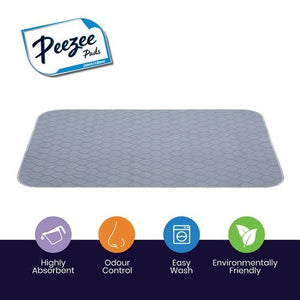 Paws & Claws - 90 x 75cm Washable Pet Training Pads - 2 Pack - Petservo