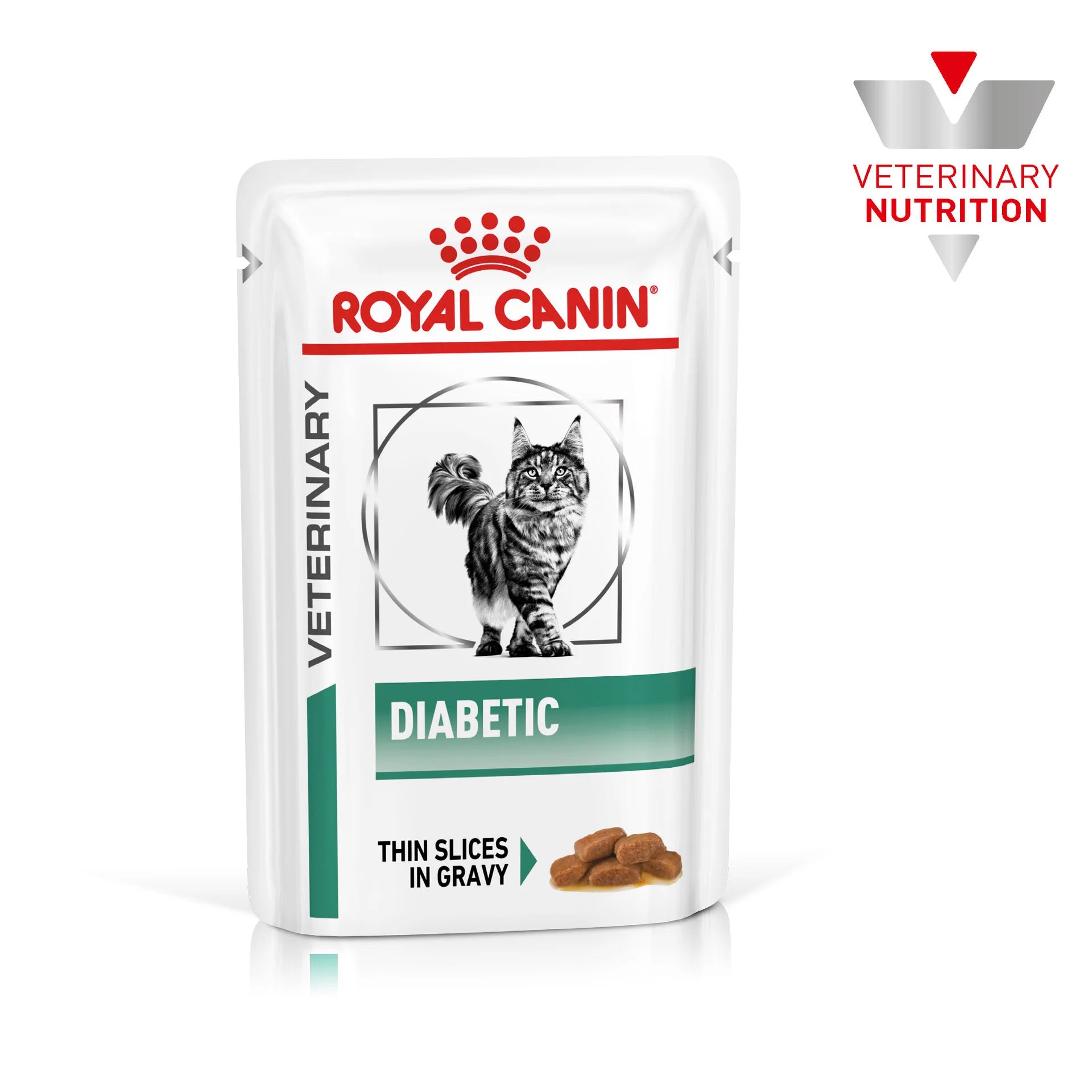 Royal Canin - Veterinary Diet Diabetic Adult Wet Cat Food 85g x 12 - Petservo