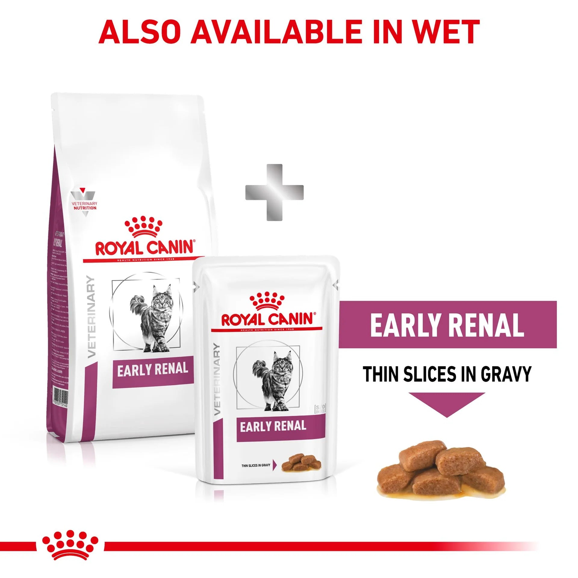 Royal Canin - Veterinary Diet Early Renal Adult Dry Cat Food - Petservo