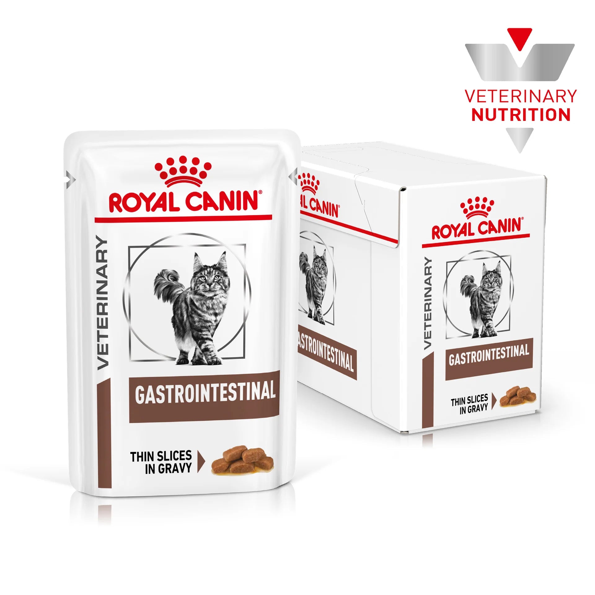 Royal Canin - Veterinary Diet Gastrointestinal Adult Wet Cat Food 85g x 12 - Petservo