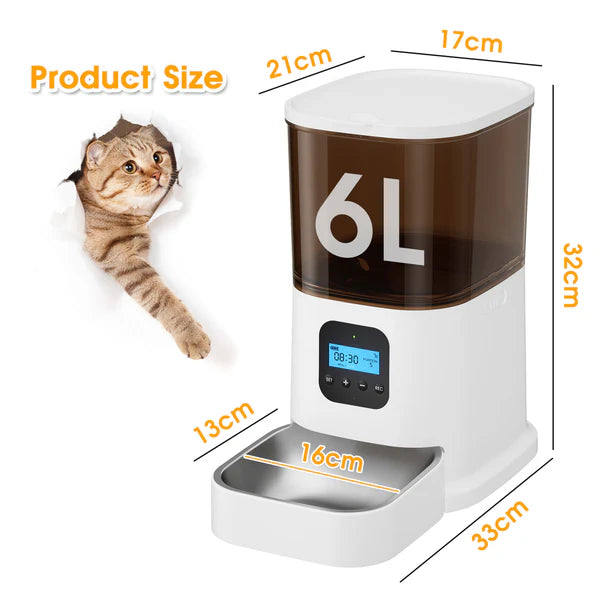 Advwin - 6L Automatic Pet Feeder-Standard - petservo