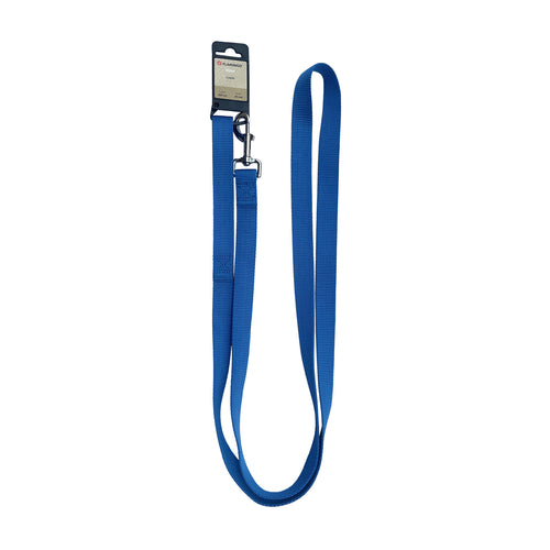 Flamingo - 200 x 2.5cm Blue Ziggi Dog Leash - petservo