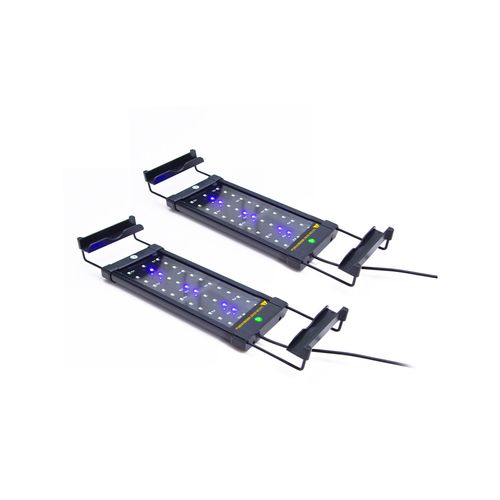 Dynamic Power - 2 Set 6W Aquarium Blue White LED Light for Tank 30-50cm