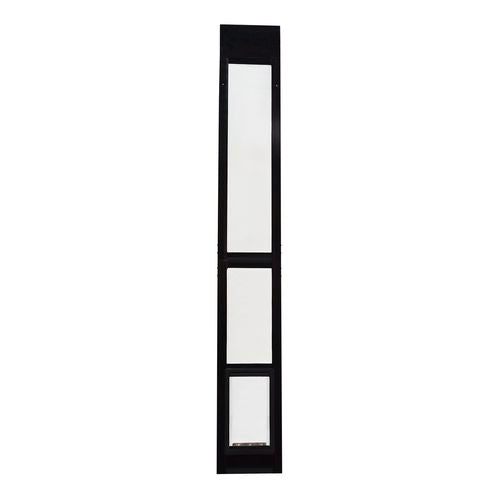 Hartman - 300 x 180mm Pet Door For Patio And Sliding Doors - Medium - Black