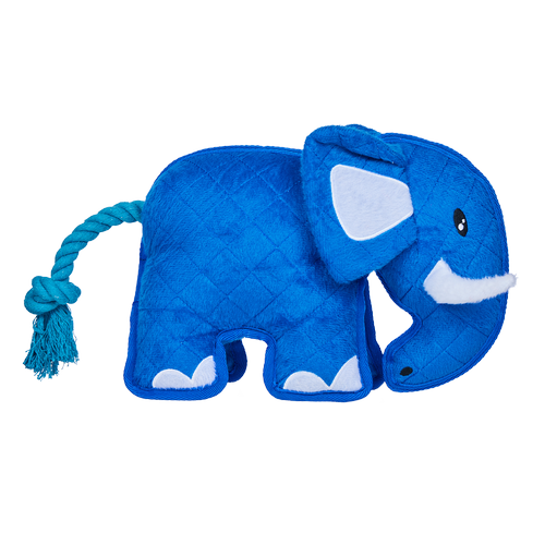 Happy Tails - XL Tough Elephant Plush Toy - petservo