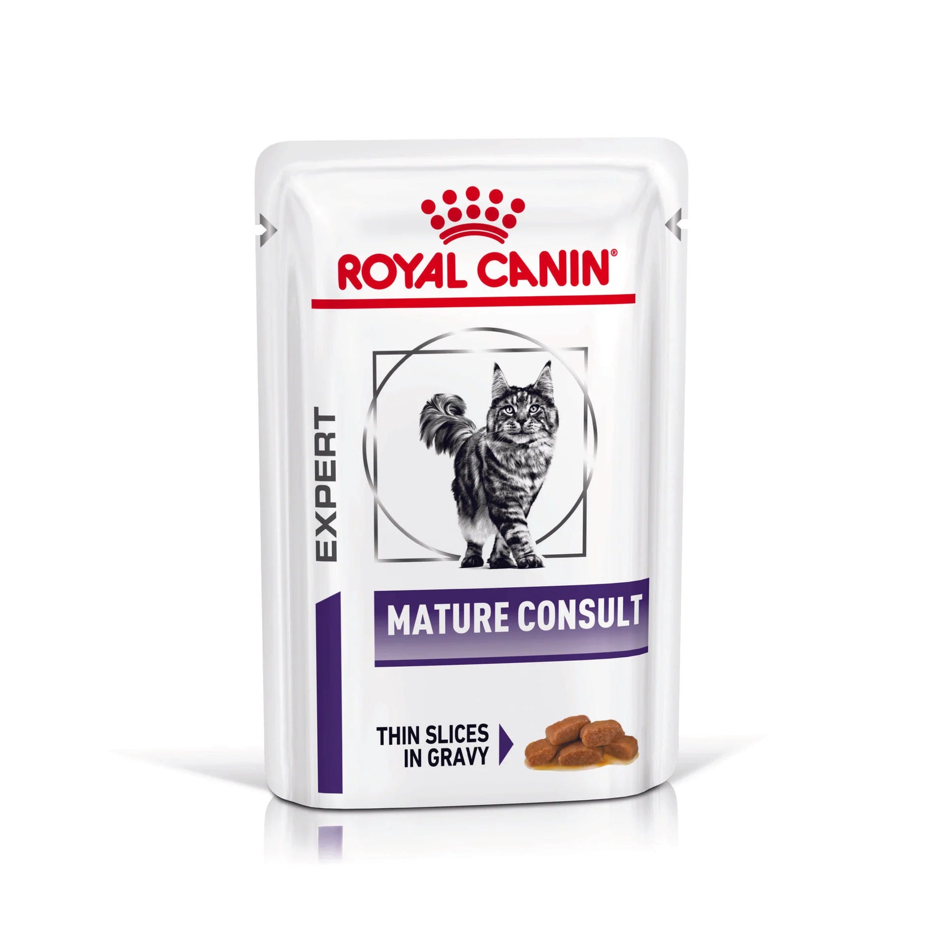 Royal Canin - Veterinary Diet Mature Consult Wet Cat Food 85g x 12 - Petservo