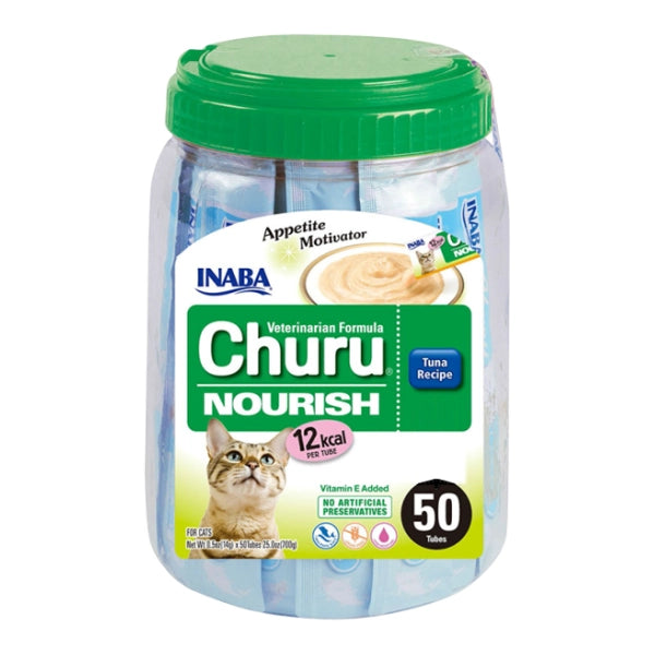 Inaba - Churu Nourish Tuna Recipe 50Tubes - Petservo