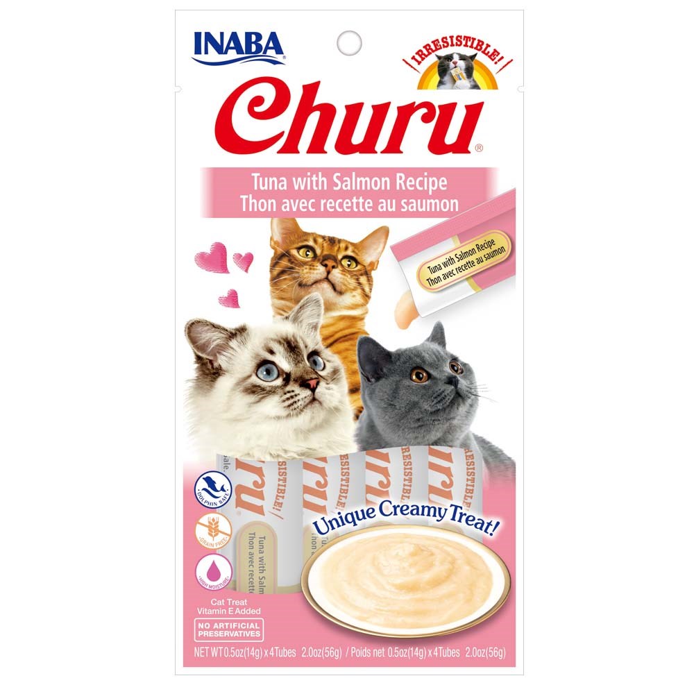 Inaba - Churu Tuna with Salmon Recipe - Petservo