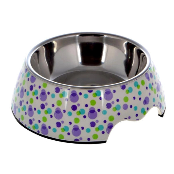 Lepets - Mellamine Pet Bowl - Bubbles - Pet Servo