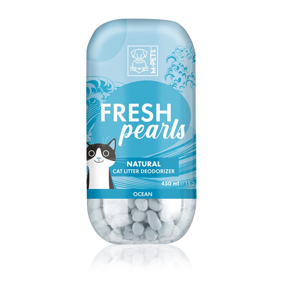 M-Pets - FRESH Pearls Natural Cat Litter Deodoriser 450ml