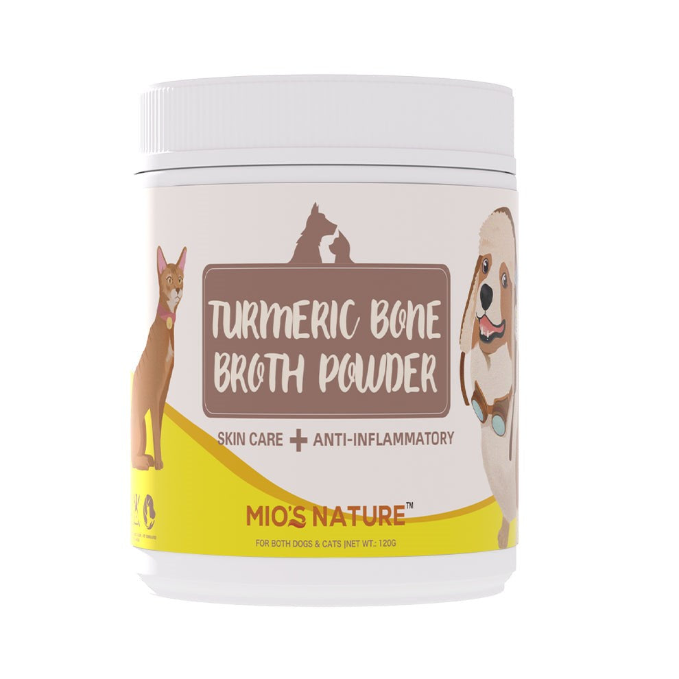 Mio's Nature - Turmeric Bone Broth Powder 120g - PetServo