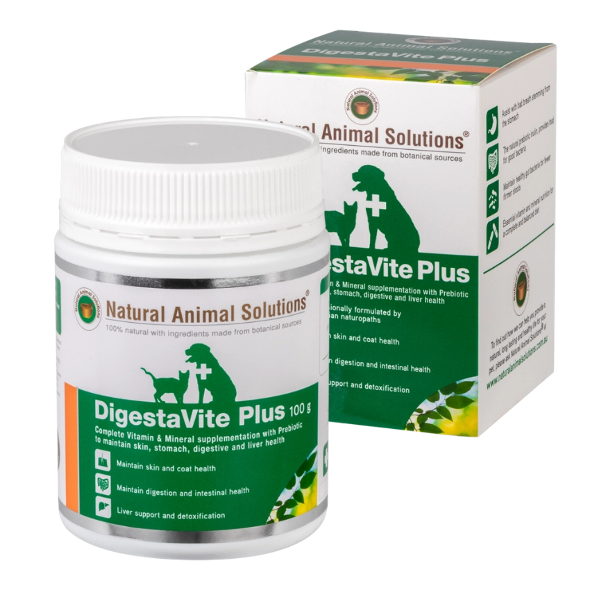 Nature Animal Solutions - DigestaVite Plus 100gm - Petservo