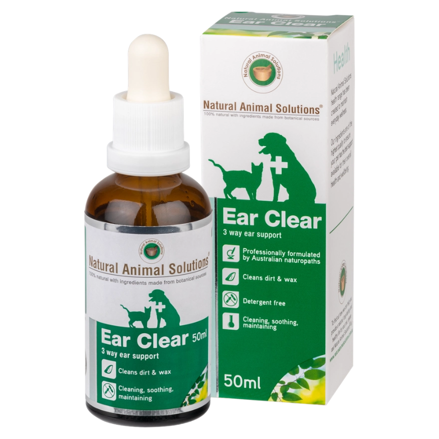 Nature Animal Solutions - Ear Clear 50ml - Petservo