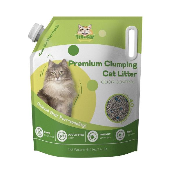 Freecat - Premium Clumping Cat Litter (odour control) 6.4kg - Petservo