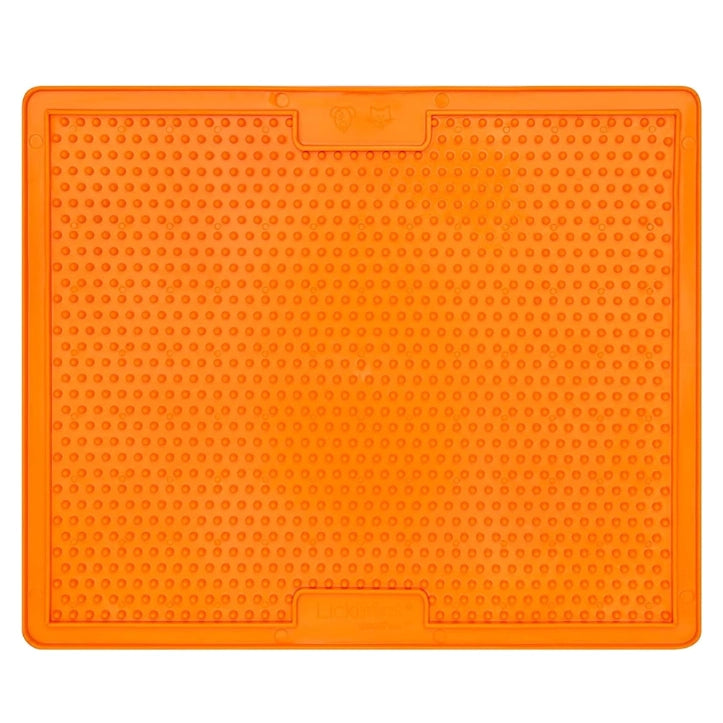 LickiMat - XL Soother Orange - petservo