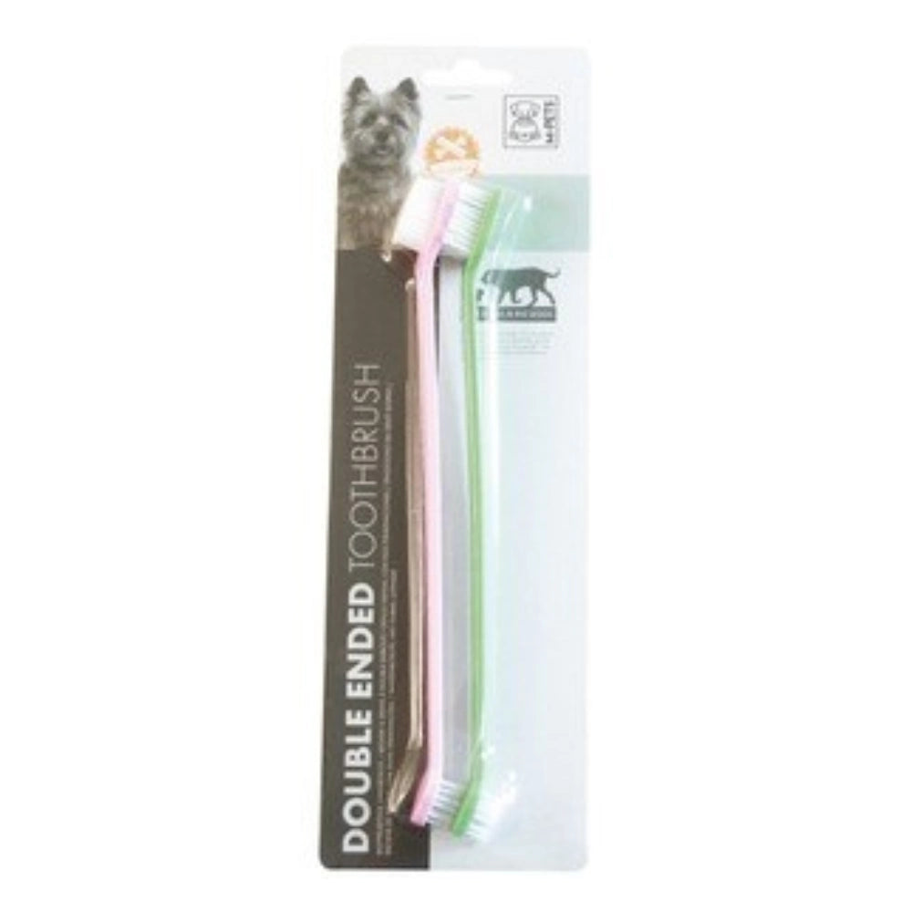 M-PETS - Double Ended Toothbrush - petservo