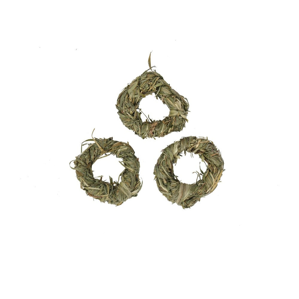 Nature Island - Alfalfa Woven Rings - 3 Pack - Petservo