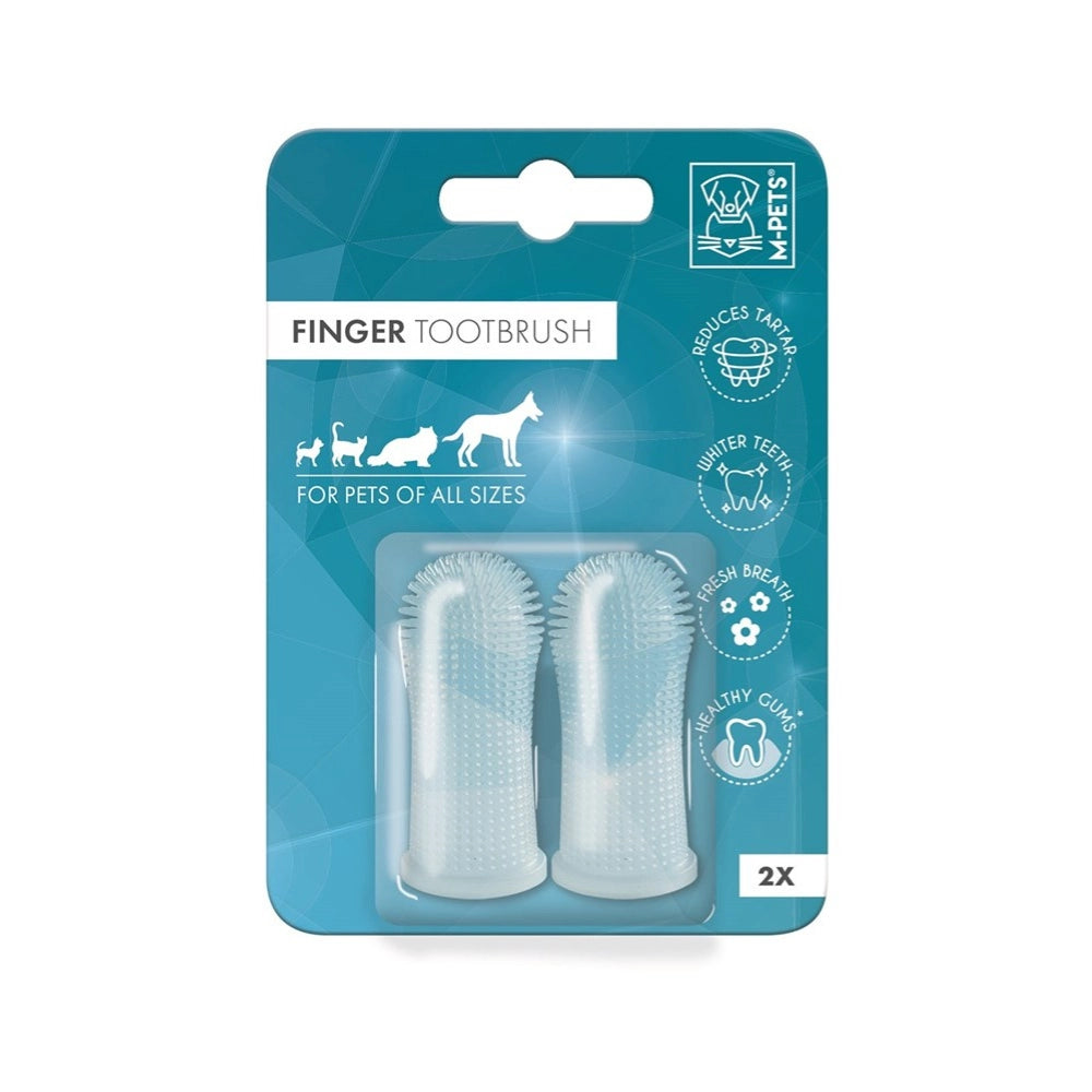 M-PETS - Finger Toothbrush - Petservo