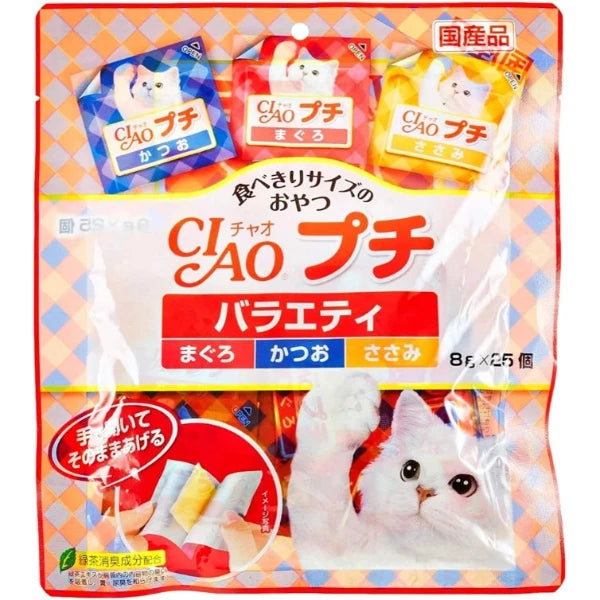 CIAO - Churu Petite Variety (8g x 25pack) - Petservo