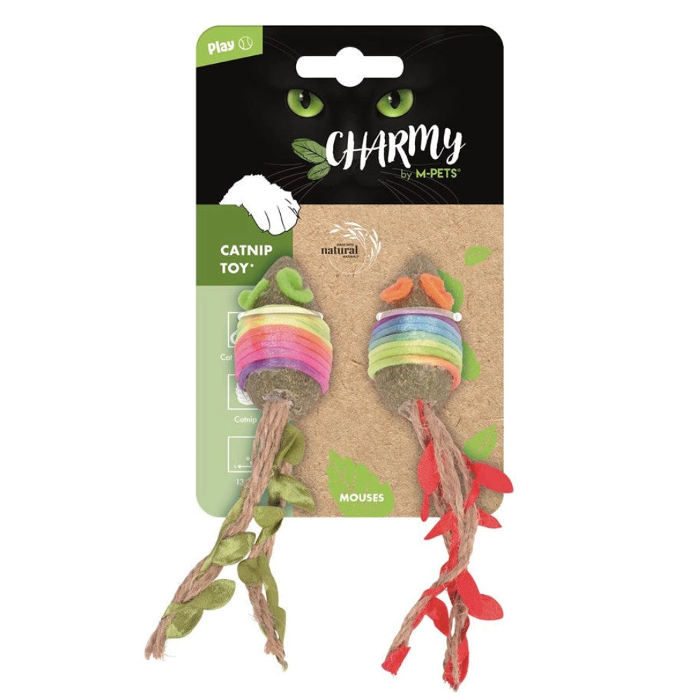 M-PETS - CHARMY Catnip Toy - MOUSES - Petservo