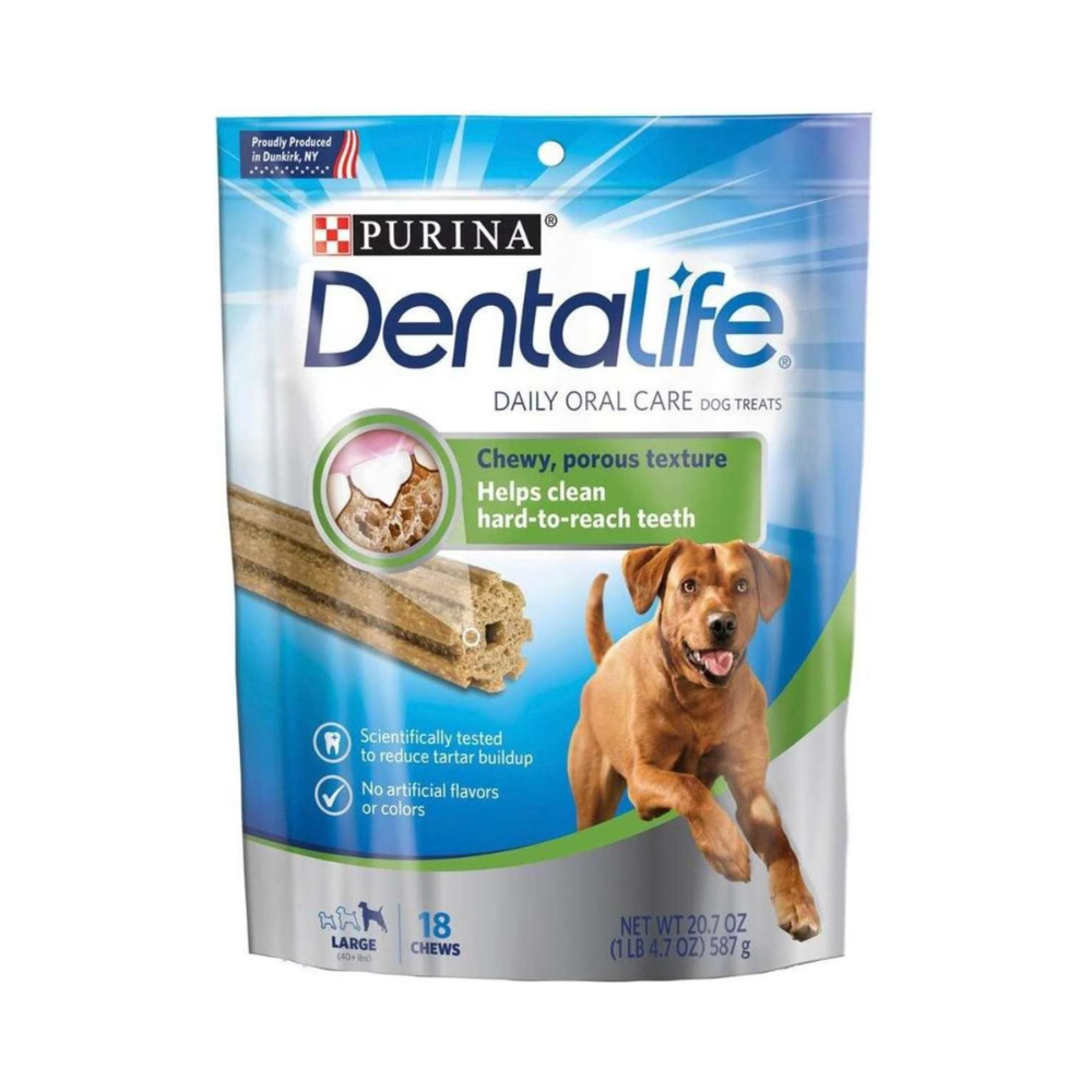 Purina - Dentalife (Large Breed) Dog Treats 587g - Petservo