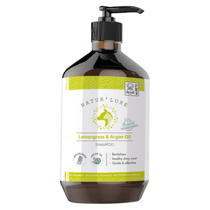 M-PETS - NATUR'LUXE Lemongrass & Argan Oil Shampoo - petservo