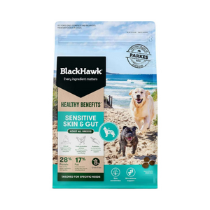 Black Hawk - Healthy Benefits Sensitive Gut Dry Dog Food 2kg - Petservo