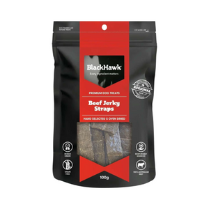 Black Hawk - Beef Jerky Strap Treats For Dogs - Petservo