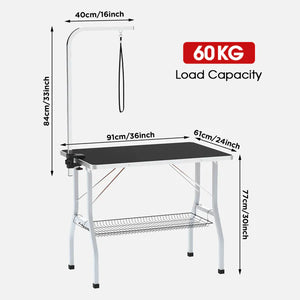 Advwin - Pet Grooming Table Foldable - petservo