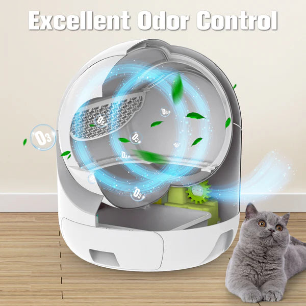 Advwin - Self Cleaning Smart Cat Litter Box & Pet Bed - petservo