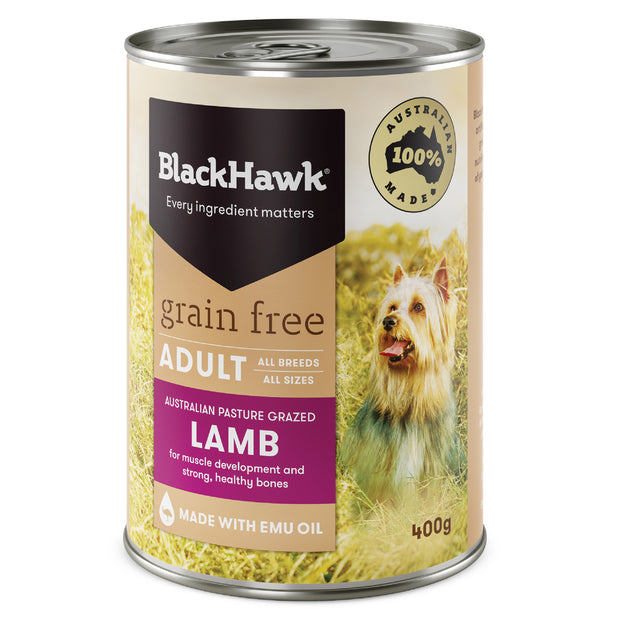 Black Hawk - Grain Free Lamb Wet Dog Food - Petservo