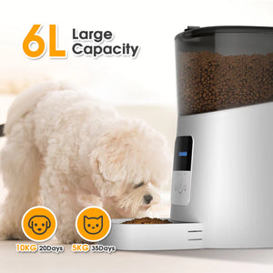 Advwin - Automatic Pet Feeder 6L - APP Control - petservo